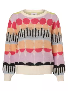 Свитер NMPH Nurietta, разноцветный