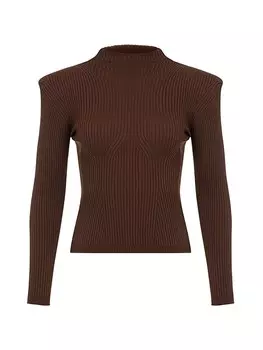 Свитер Nocturne, темно коричневый