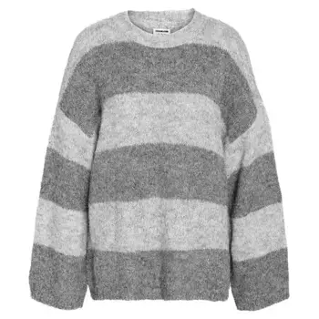 Свитер Noisy May Sutton Oversized, серый