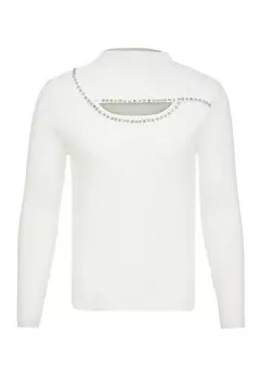 Свитер nolie, белый