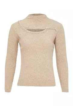 Свитер nolie, темно-бежевый