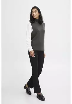 Свитер НОРА b.young, темно-серый меланж