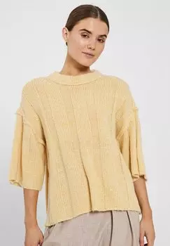 Свитер NORR, светло-желтый