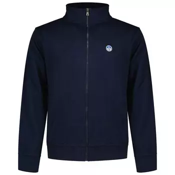 Свитер North Sails Basic Full Zip, синий