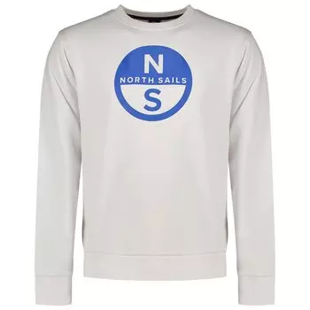Свитер North Sails Basic Logo Crew Neck, белый