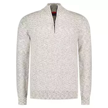 Свитер Nza New Zealand 25GN410 half zip, серый