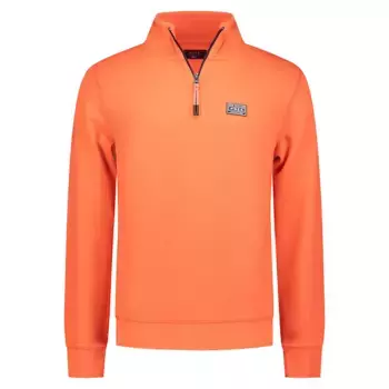 Свитер Nza New Zealand John half zip, оранжевый