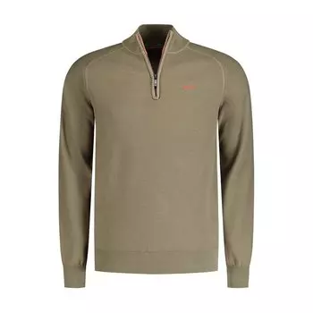 Свитер Nza New Zealand Kairaki Half Zip, бежевый