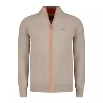 Свитер Nza New Zealand Kaitawi Full Zip, бежевый