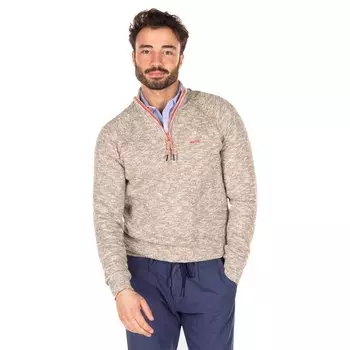 Свитер Nza New Zealand Waimauku Half Zip, бежевый