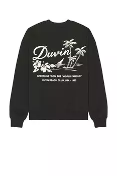 Свитер "Oasis crew" от Duvin Design, black