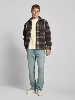 Свитер объемной вязки с этикеткой, модель «Вестминстер» PROHIBITED, кремовый