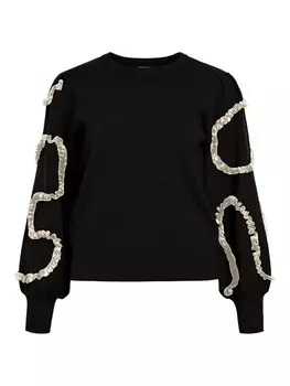 Свитер Object, черный