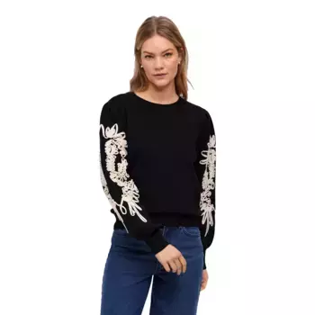 Свитер Object Joana, черный