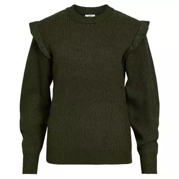 Свитер Object Malena O Neck, зеленый