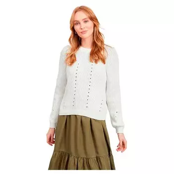 Свитер Object Maya Long Sleeve, белый