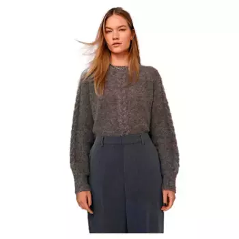 Свитер Object Nete, серый