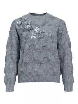 Свитер OBJECT OBJAsta, цвет Basalt grey