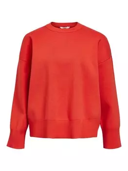Свитер OBJECT OBJElly, цвет Orange red