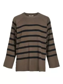 Свитер OBJECT OBJEster, темно-коричневый