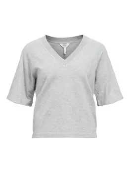 Свитер OBJECT OBJTHESS, пятнистый серый