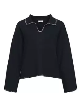 Свитер OBJECT Sweater REYNARD, черный