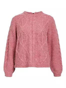 Свитер OBJECT, светло-розовый