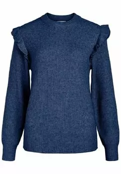 Свитер Object, светло-синий