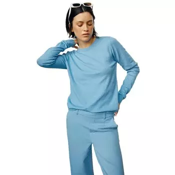 Свитер Object Thess Long Sleeve O Neck, синий