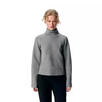 Свитер Object Viola Roll high neck, серый