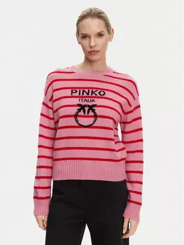 Свитер обычного кроя 104679 A2EV ORZ Pinko, розовый