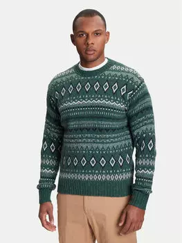 Свитер обычного кроя 1137K107V United Colors Of Benetton, зеленый