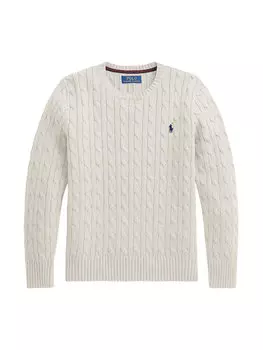 Свитер обычного кроя 323702674024 Polo Ralph Lauren, белый