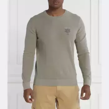 Свитер обычного кроя Aeronautica Militare, серый