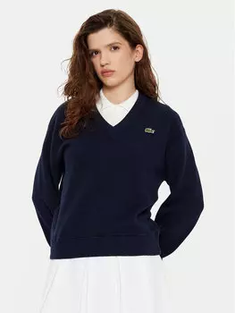 Свитер обычного кроя AF5622 Lacoste, синий