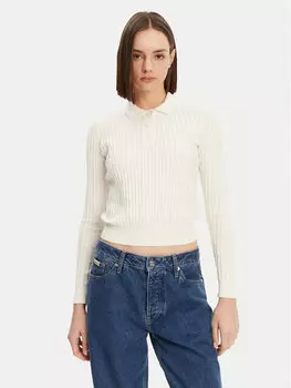 Свитер обычного кроя AF9264 Lacoste, экрю