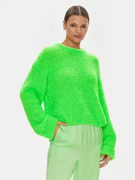 Свитер обычного кроя American Vintage, зеленый