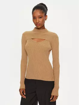 Свитер обычного кроя Artigli, золотой