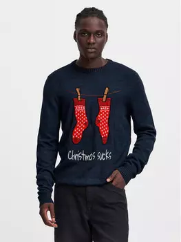 Свитер обычного кроя Blend, синий