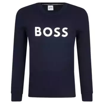 Свитер обычного кроя Boss, синий