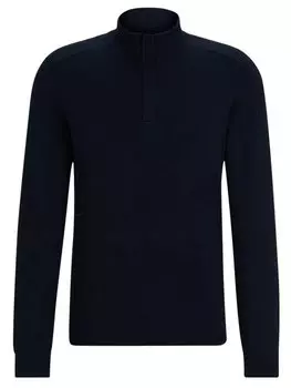 Свитер обычного кроя Boss, синий