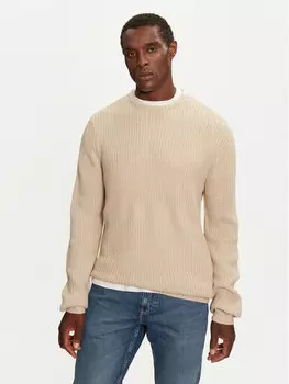 Свитер обычного кроя Brave Soul, бежевый