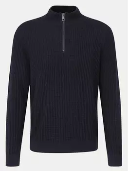 Свитер обычного кроя Bugatti, синий