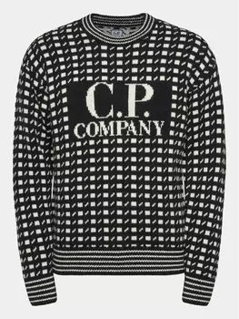 Свитер обычного кроя C.P. Company, черный
