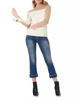 Свитер обычного кроя Cafnoir, белый