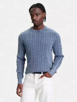 Свитер обычного кроя Classic MW0MW39524 Tommy Hilfiger, голубой