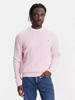 Свитер обычного кроя Classic MW0MW39524 Tommy Hilfiger, розовый