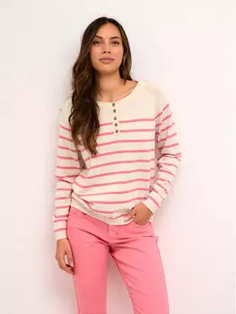 Свитер обычного кроя Cream, розовый