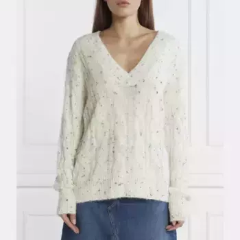 Свитер обычного кроя Desigual, белый