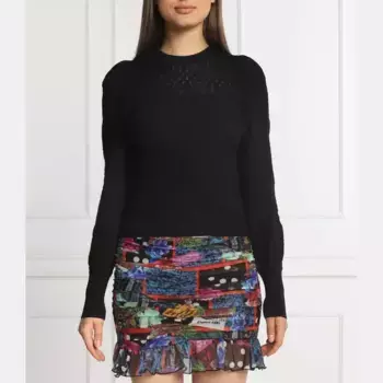 Свитер обычного кроя Desigual, черный